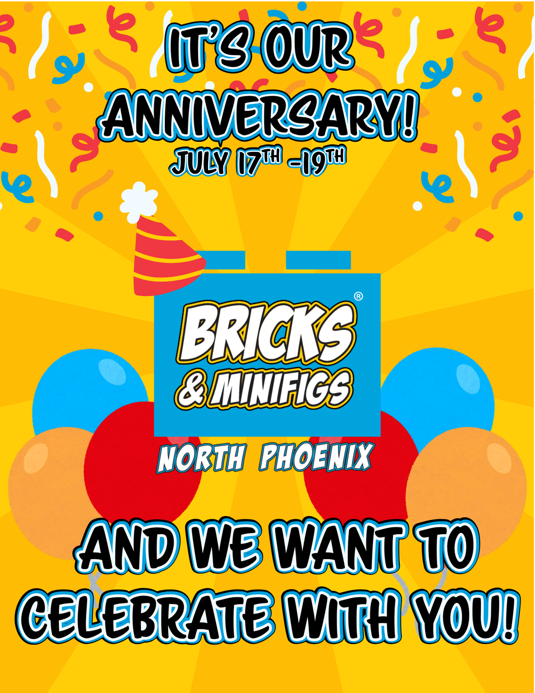 It’s Our Anniversary! July Newsletter