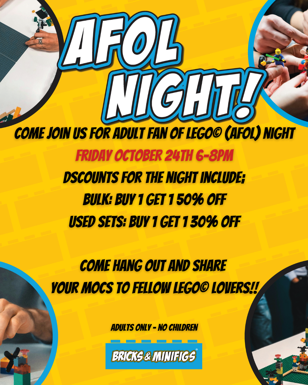 AFOL Night – Bricks & Minifigs North Phoenix